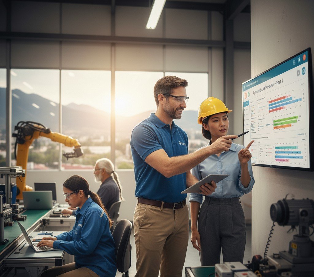 Dashboard digital mostrando gráficos con indicadores de crecimiento y retorno de inversión (ROI)